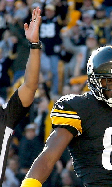 Steelers' Brown soaring despite quarterback shuffle